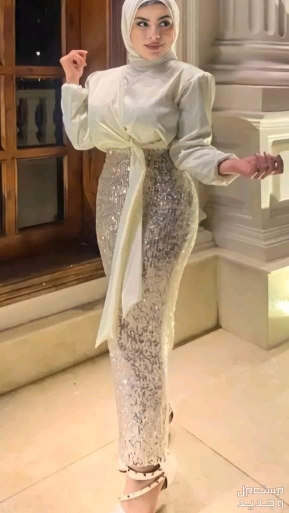 أحدث ألوان فساتين سواريه 2025 بالصور فستان سواريه قطعتين1361873758