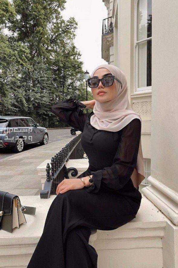 تنسيق ألوان الطرح مع الملابس بالصور لون طرحة أنيق1624931396