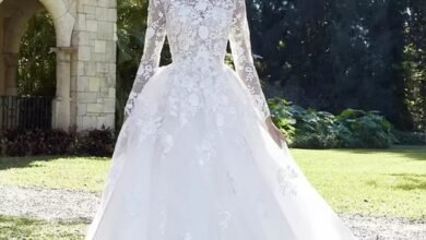 فساتين زفاف مع ياقة1178066627