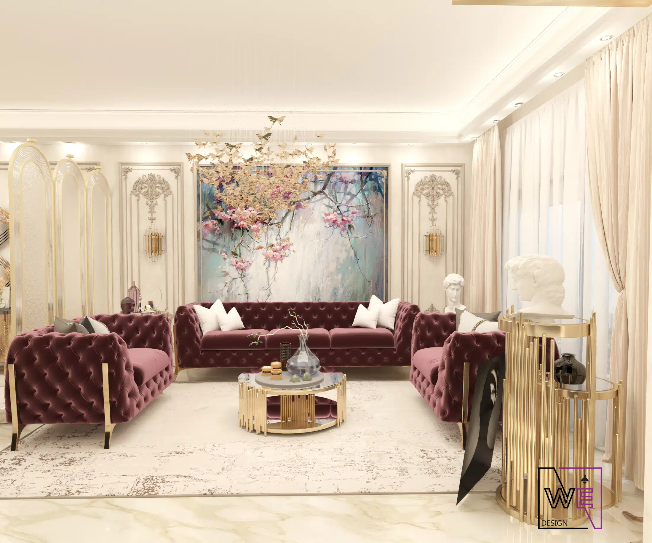 أفكار ديكور غرف الضيوف لاستقبال مثالي 1 81373649233.jpg