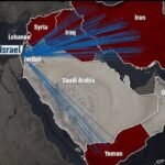 infographic released by israeli government of iranian strikes on israel2054637884