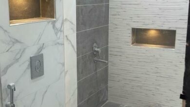 افضل 7 افكار تصميم حمامات صغيرة مودرن مع الصور1692636005