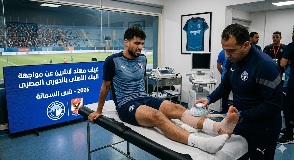 غياب مهند لاشين