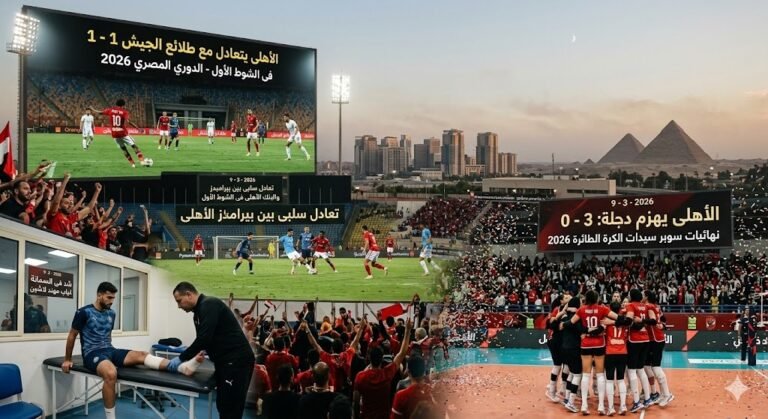 حصاد الرياضة المصرية اليوم