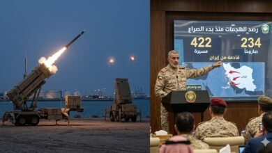 صواريخ ومسيرات إيرانية