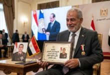 والد الشهيد عمر سليمان: تكريم الرئيس السيسي وسام على صدري 6 الشهيد عمر سليمان