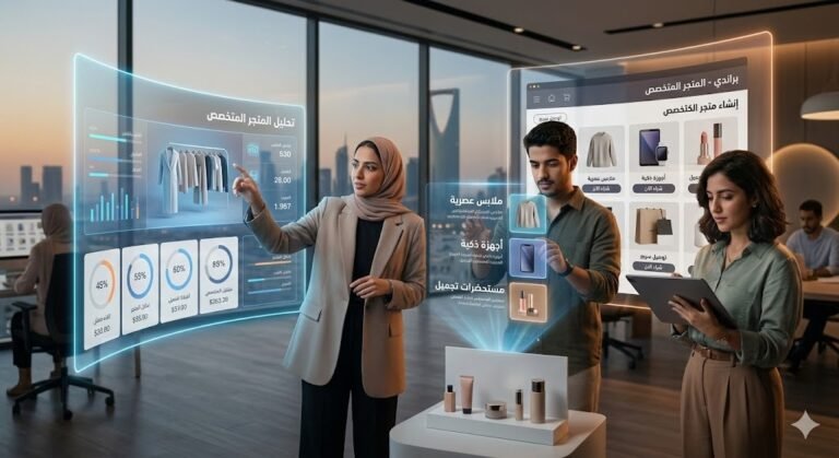 إنشاء متجر إلكتروني