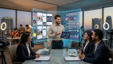 إدارة حسابات التواصل الاجتماعي