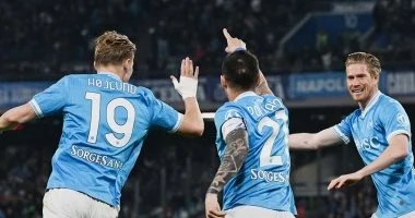 مباراة نابولي ضد ليتشي في الدوري الإيطالي