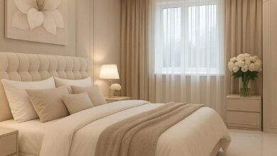 غرف نوم مودرن