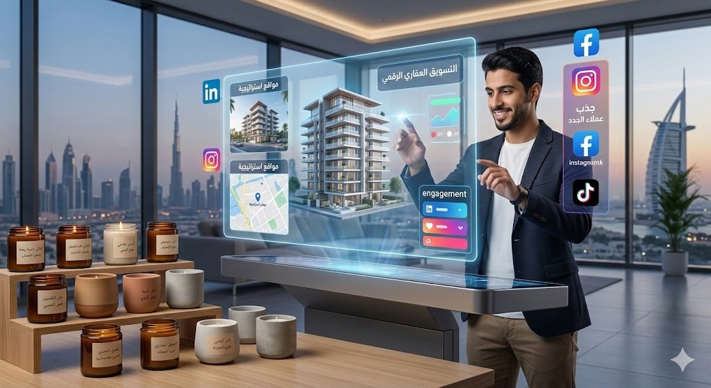 التسويق العقاري الرقمي