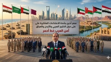 الاعتداءات على دول الخليج والأردن والعراق