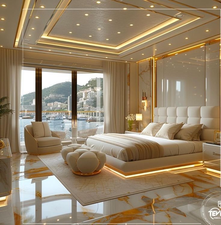 غرف نوم مودرن