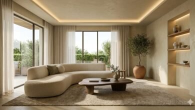 ديكورات غرف معيشة 2026: كيف تحولين منزلك إلى واحة من الرفاهية الذكية؟