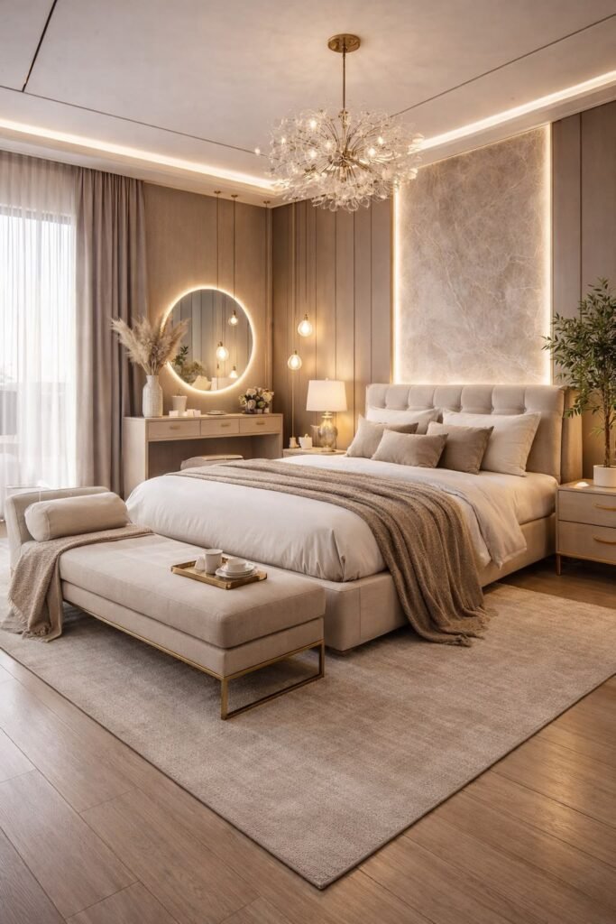 غرف نوم مودرن