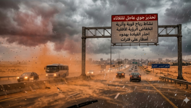 "تحذير جوي عاجل.. لماذا الأرصاد تحذر من طقس الثلاثاء 31 مارس؟ إليك التفاصيل." 158 تحذيرات هيئة الأرصاد الجوية من طقس الثلاثاء 31 مارس 2026 ونشاط الرياح والأتربة