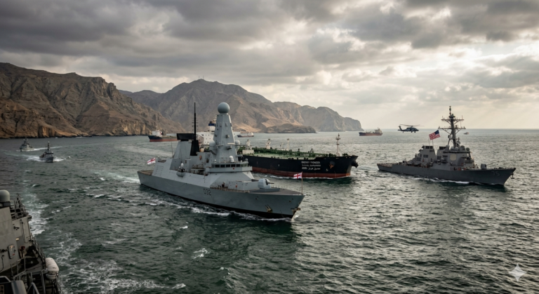 ستارمر وترامب ومضيق هرمز: تحرك دولي عاجل لتأمين الملاحة