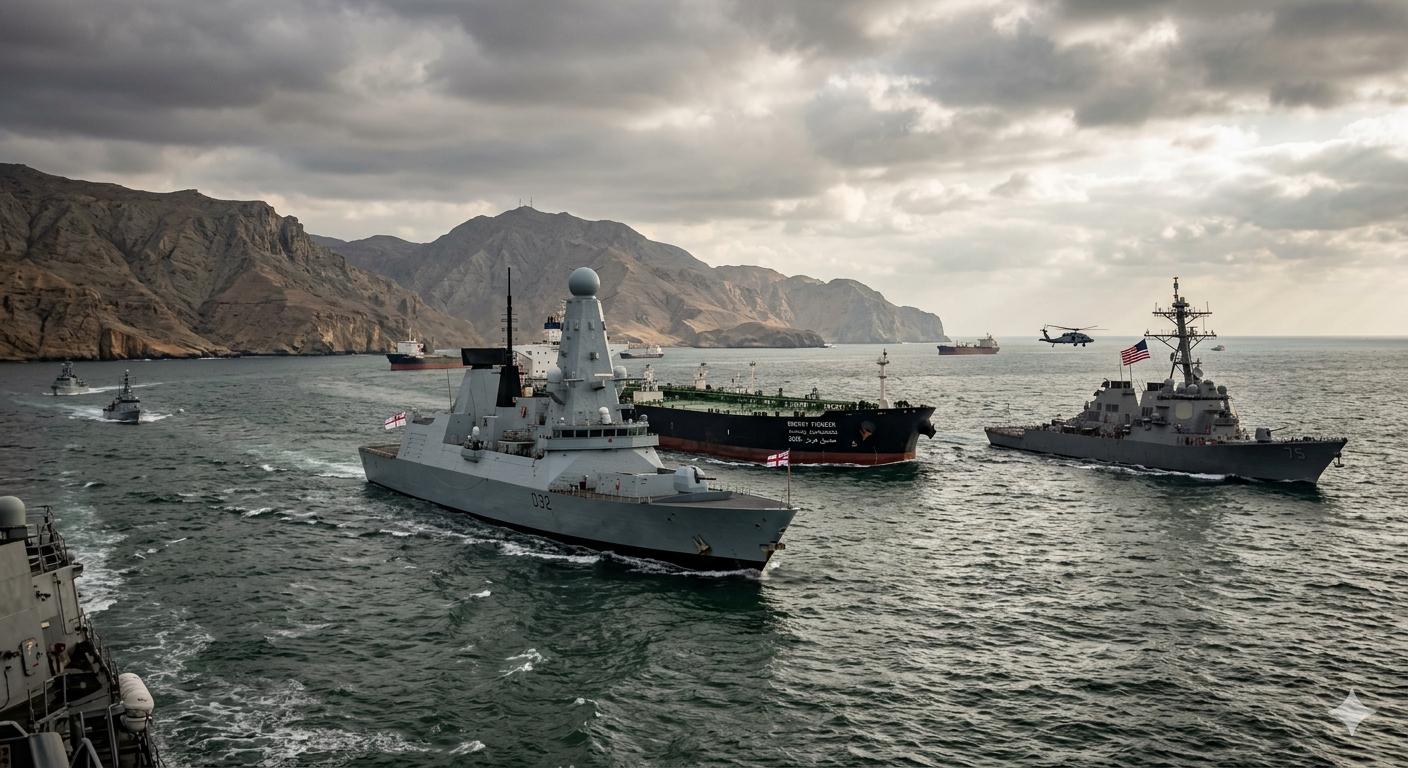 ستارمر وترامب ومضيق هرمز: تحرك دولي عاجل لتأمين الملاحة