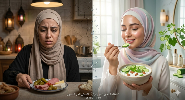 خطأ تفعله الكثيرات في السحور يدمر البشرة