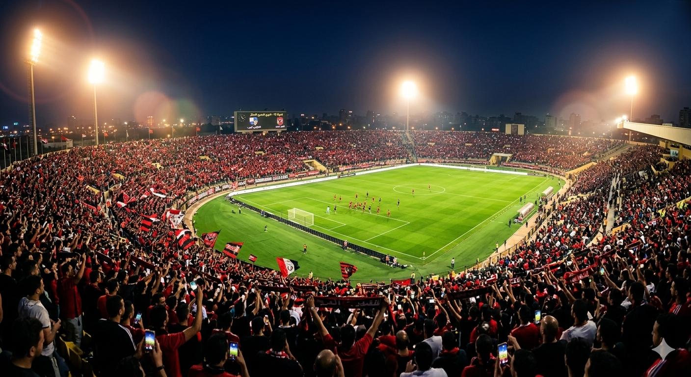 "رسم بياني يوضح نمو سلطة المجال لموقع الحريفة الرياضي لعام 2026، مع مؤشرات أداء خضراء تدل على تحسن السيو وزيادة عدد الزوار اللحظيين لصفحات البث المباشر."