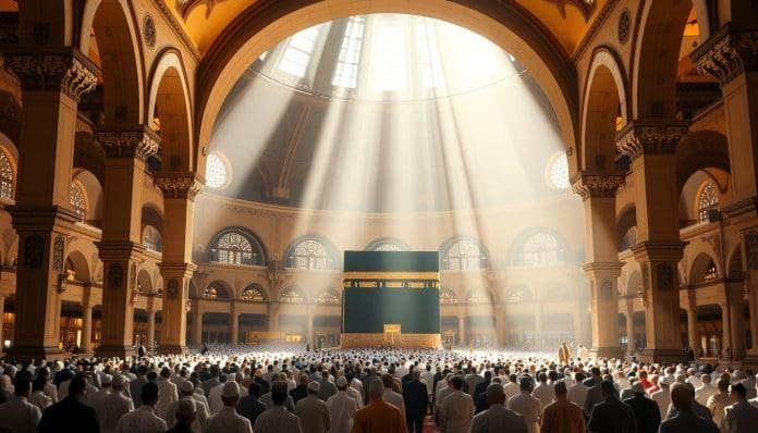 تفسير حلم المسجد الحرام: علامات روحية - علامات تفسير حلم المسجد الحرام