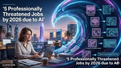 وداعاً للوظائف التقليدية: 5 مهن ستختفي تماماً بحلول نهاية 2026 (هل أنت بينهم؟)