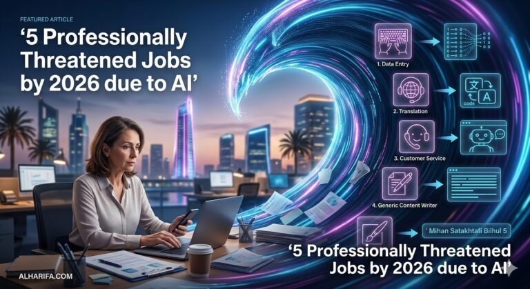 وداعاً للوظائف التقليدية: 5 مهن ستختفي تماماً بحلول نهاية 2026 (هل أنت بينهم؟)