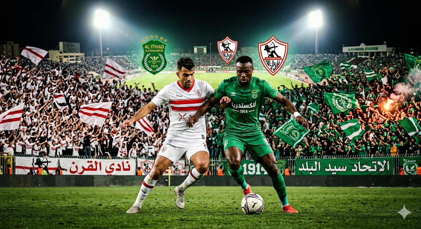 الاتحاد السكندري في مواجهة الفارس الأبيض